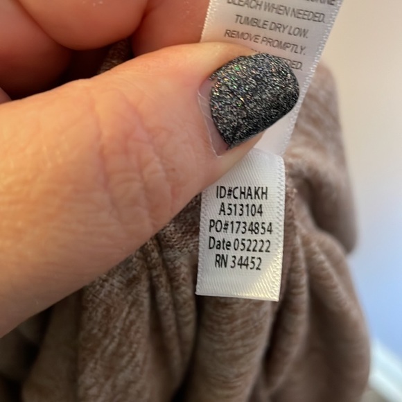 Cuddl Duds Heather Walnut Taupe Super Soft Longline Button Front Cardigan size M - Picture 7 of 16